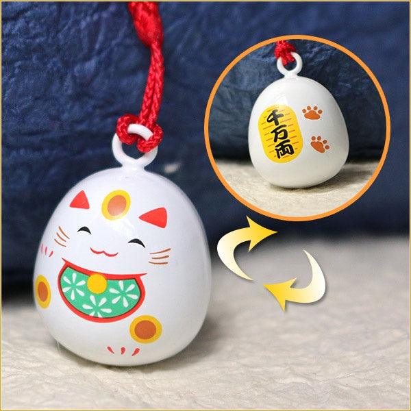 水琴鈴開運吊飾-達摩/招財貓|2022過年裝飾招福吉祥物 - 富士通販