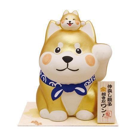 招財柴柴存錢筒/柴犬貯金箱|2022過年裝飾招福吉祥物 - 富士通販