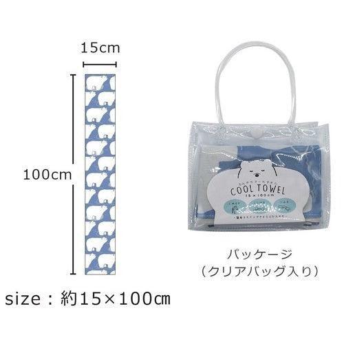 日本 涼感巾 冰涼巾 涼感毛巾|防曬 露營 登山 - 富士通販