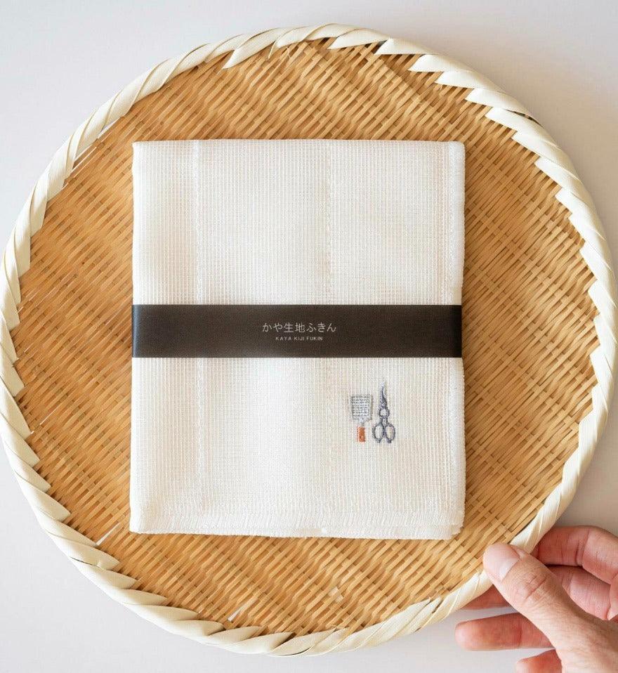 日本製 原田織物 八重紗精繡家事布|吸水 乾 透氣 輕柔 - 富士通販