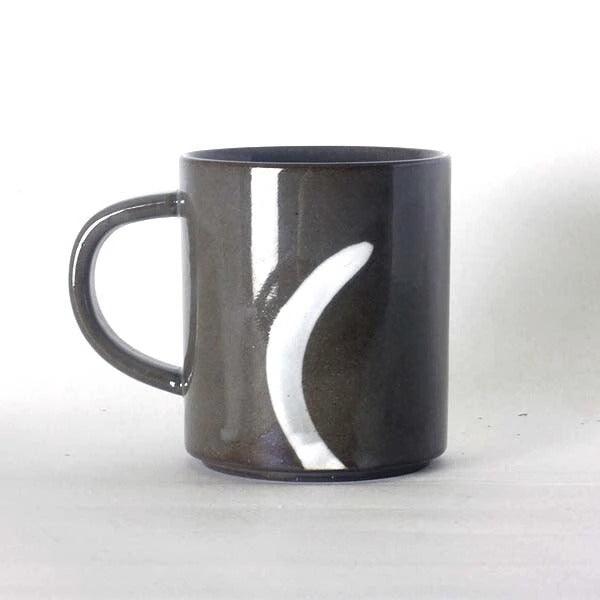 日本製 Blut’s rokuro 六魯 療癒系 黑色 白色 貓咪馬克杯 250ml|咖啡杯