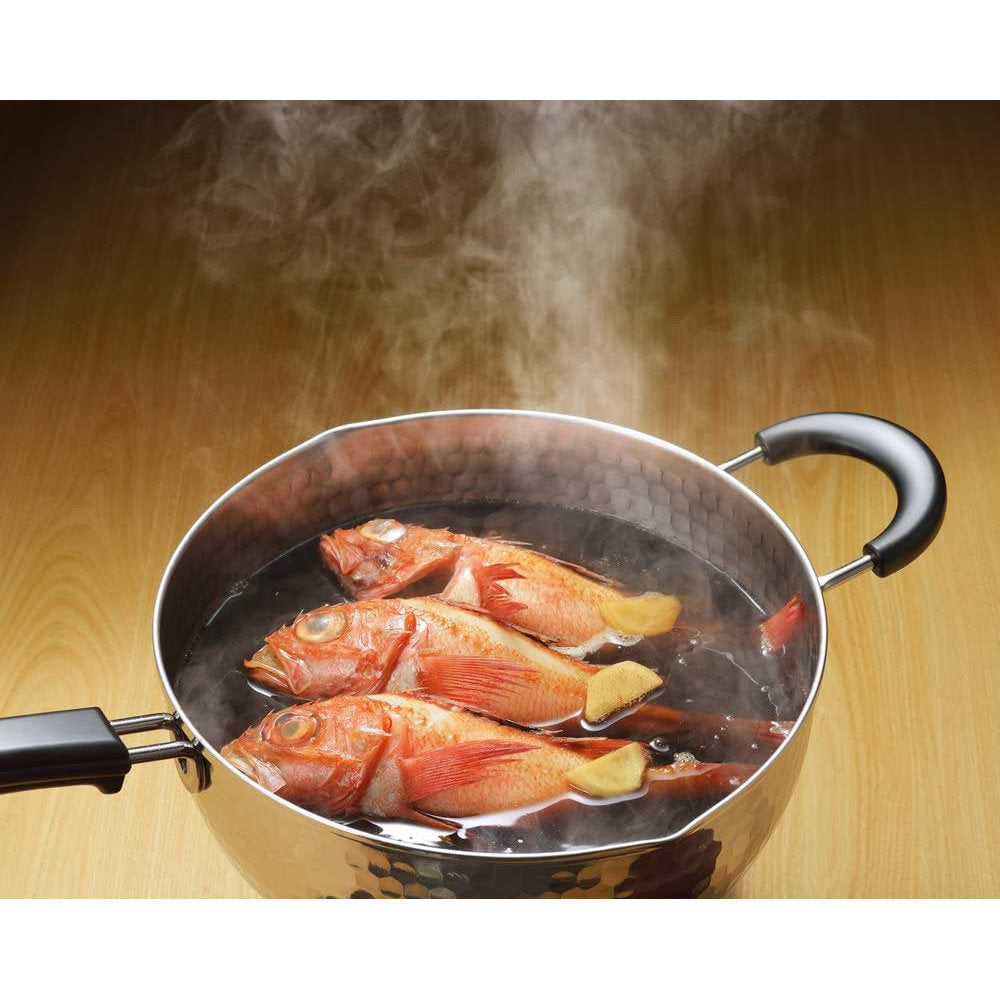 日本製 吉川 味壱 不銹鋼雪平鍋︱20CM 24CM IH爐 不鏽鋼鍋