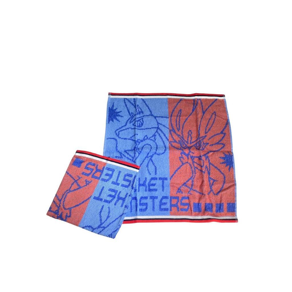 寶可夢毛巾2入|日本100%純棉,34x35cm - 富士通販
