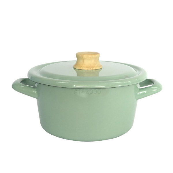 富士琺瑯 PLUS 雙耳鍋 (附蓋) 2.3L │IH爐 湯鍋