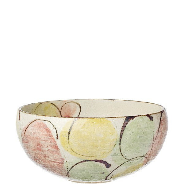 日本製 六魯 rokuro blut's 桔梗花造型碗 | 美濃燒 深碗 飯碗 湯麵碗