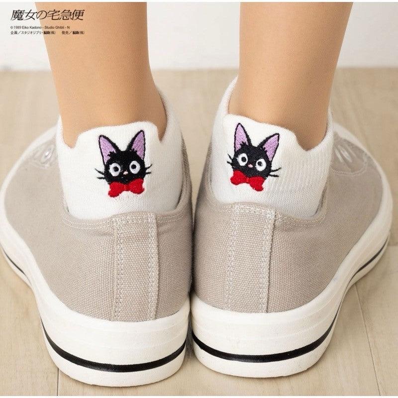 日本 宮崎駿 短襪 裸襪 船襪 23-25cm|神隱少女 無臉男 卡西法 龍貓 黑貓 - 富士通販