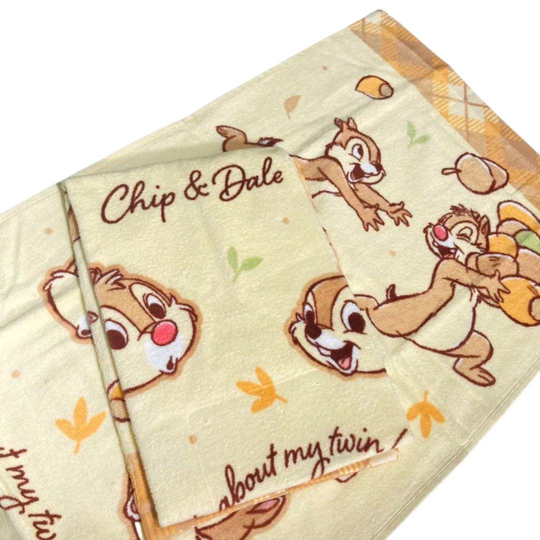 兒童迪士尼毛巾 2入|34x75cm 愛麗絲 巴斯光年 奇奇蒂蒂 維尼 米奇 米妮 唐老鴨5 - 富士通販