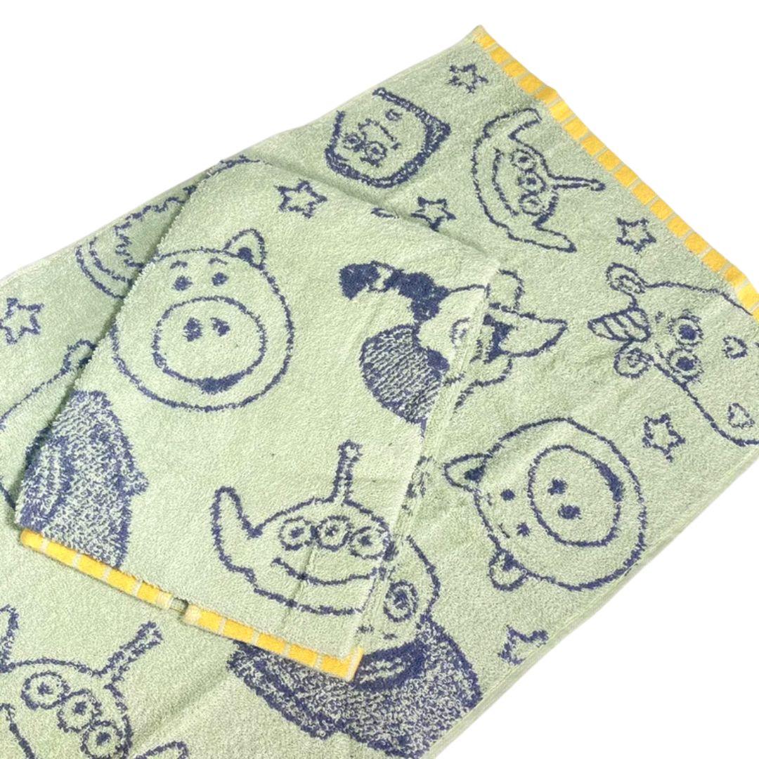 兒童迪士尼毛巾 2入|34x75cm 愛麗絲 巴斯光年 奇奇蒂蒂 維尼 米奇 米妮 唐老鴨5 - 富士通販