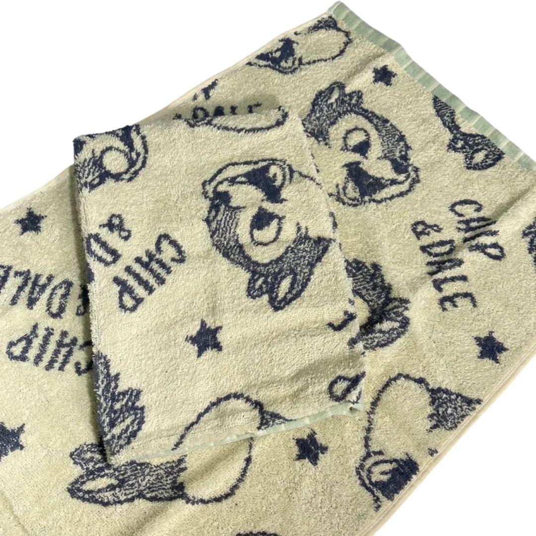 兒童迪士尼毛巾 2入|34x75cm 愛麗絲 巴斯光年 奇奇蒂蒂 維尼 米奇 米妮 唐老鴨5 - 富士通販