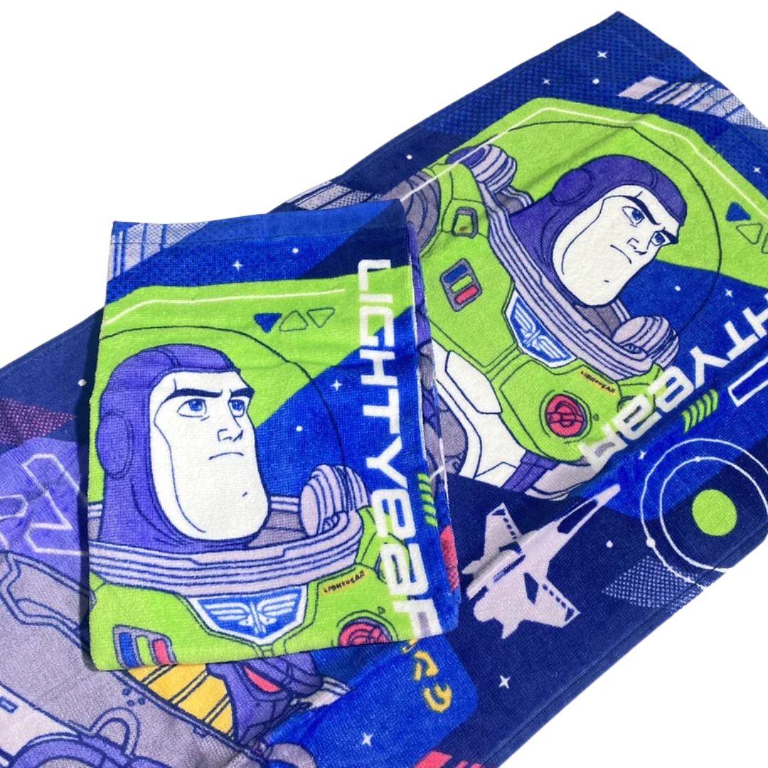 兒童迪士尼毛巾 2入|34x75cm 愛麗絲 巴斯光年 奇奇蒂蒂 維尼 米奇 米妮 唐老鴨5 - 富士通販