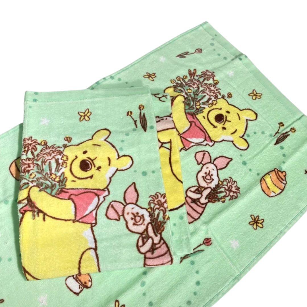 兒童迪士尼毛巾 2入|34x75cm 愛麗絲 巴斯光年 奇奇蒂蒂 維尼 米奇 米妮 唐老鴨5 - 富士通販