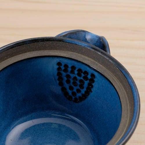 日本製 波佐見燒 青荻雕紋 急須壺|270 cc - 富士通販