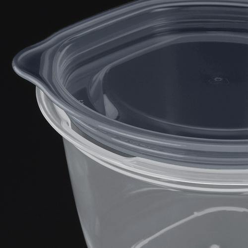 日本製可微波耐熱圓形保鮮盒270ml-2入|冰箱收納盒 - 富士通販