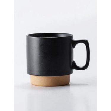 日本製 簡約風 陶瓷馬克杯 3色可選|手工製作 咖啡杯 可微波 - 富士通販