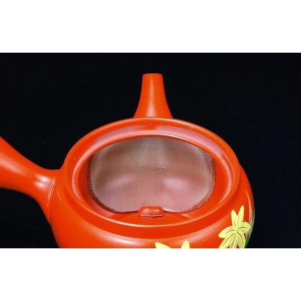 日本製 常滑燒 一心灰釉 側把茶壺 300cc|紫砂壺 泡茶壺 陶瓷茶壺 - 富士通販