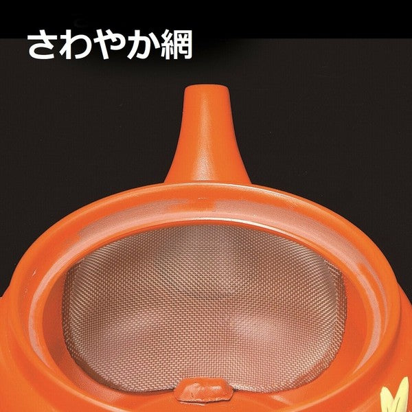 日本製 常滑燒 柏葉小圓黑條紋茶壺 | 泡茶壺 日式茶壺