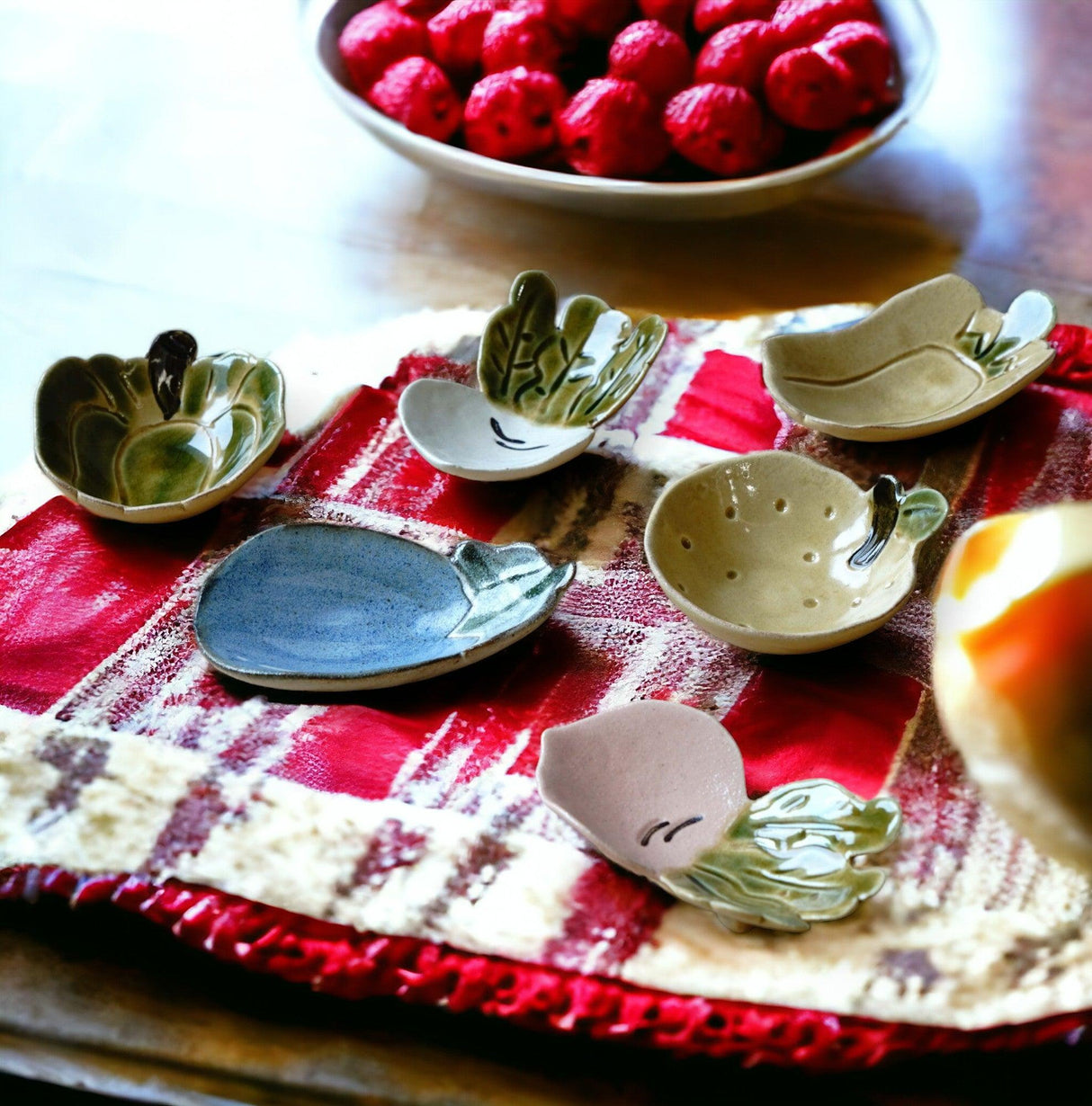 日本 Blut’s rokuro 六魯蔬菜造型小碟子|南瓜 柚子 茄子 蘿蔔 青椒 紅蘿蔔