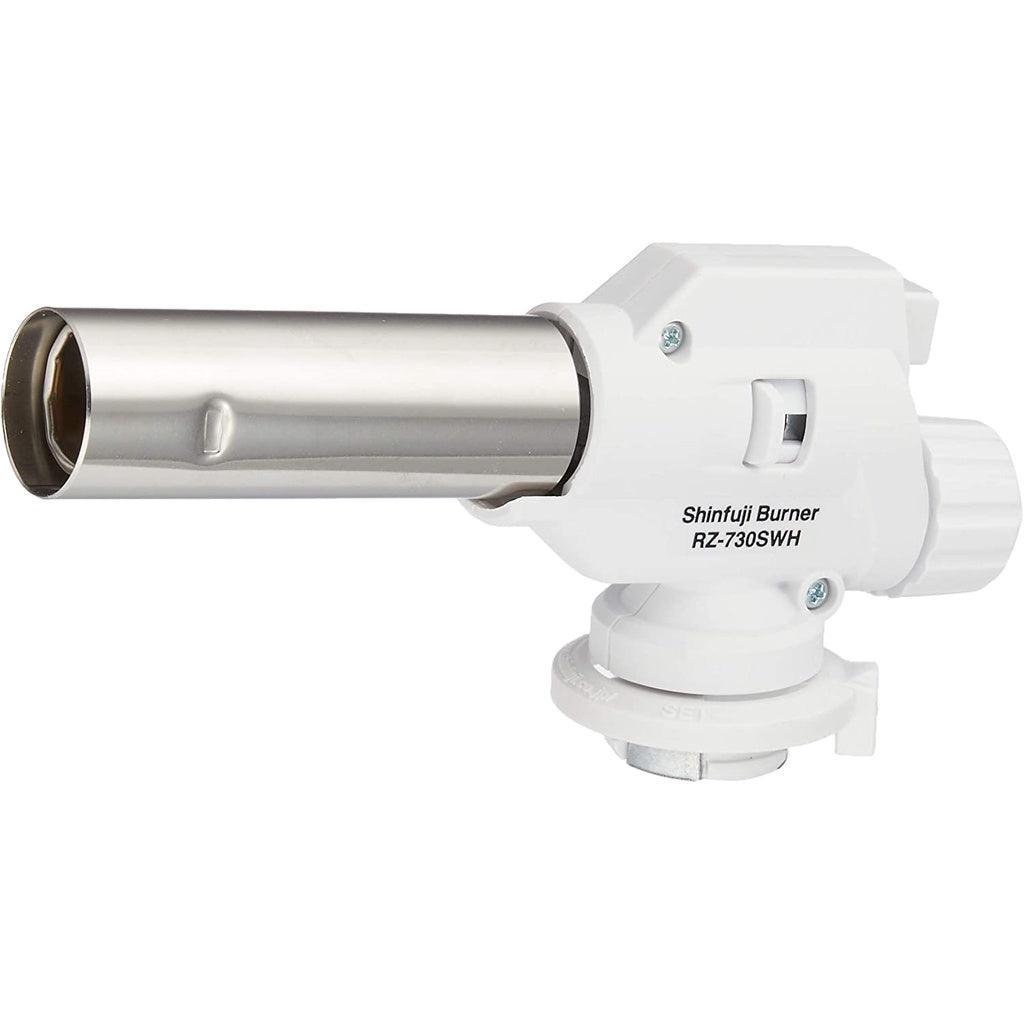 日本製 新富士 瓦斯罐噴槍頭|電子式點火 可調節火力 可360度 - 富士通販