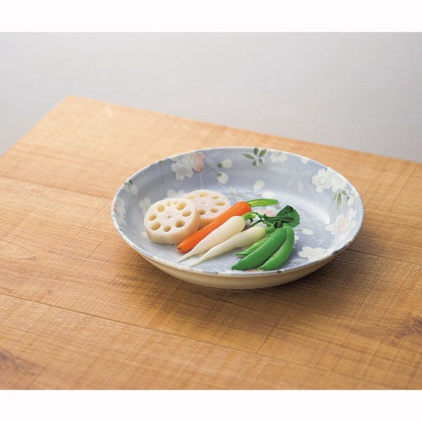 日本製 宇野千代 櫻花陶瓷餐盤禮盒 | 花笑み 深盤 大盤 對盤 禮盒 櫻吹雪