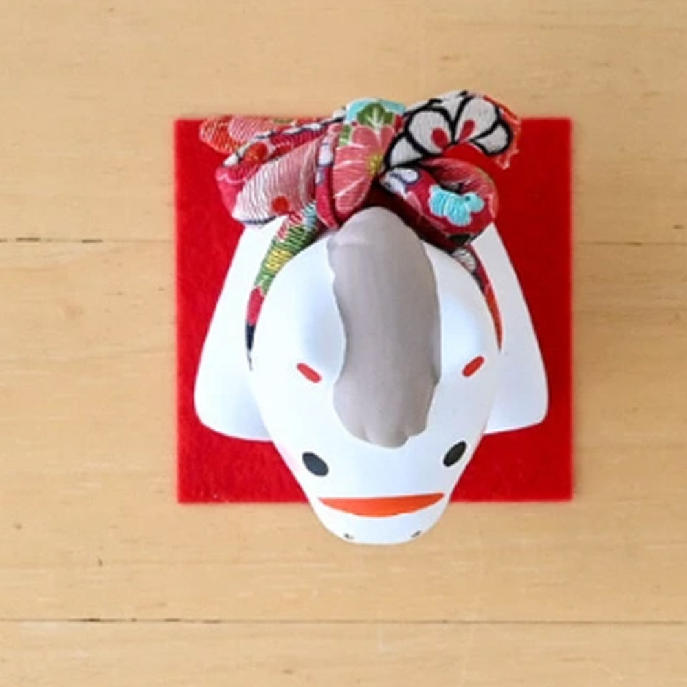 藥師窯 錦彩招福結繩馬︱馬年招福擺飾 2026年 招財開運 擺件