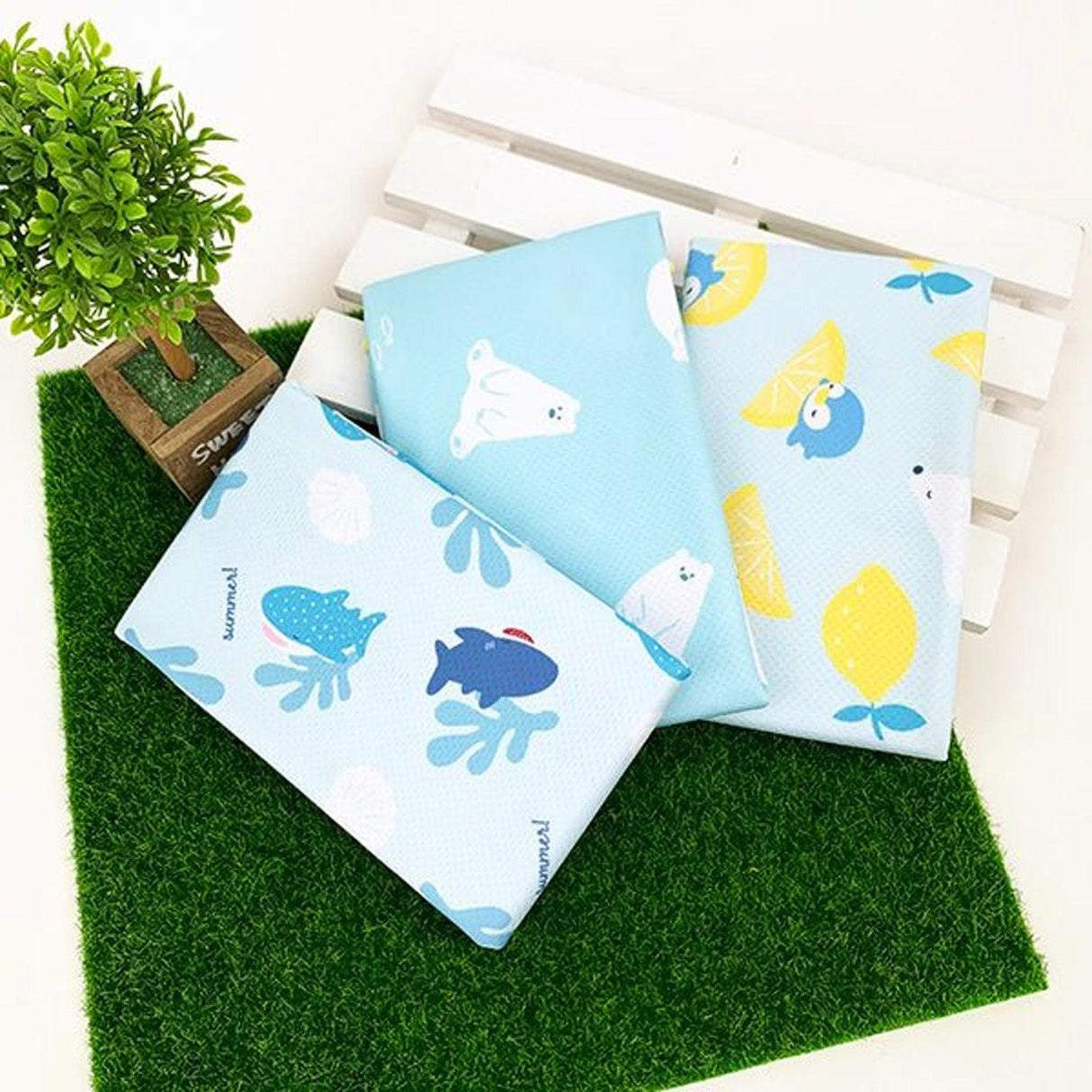 日本 涼感巾 冰涼巾 涼感毛巾|防曬 露營 登山 - 富士通販