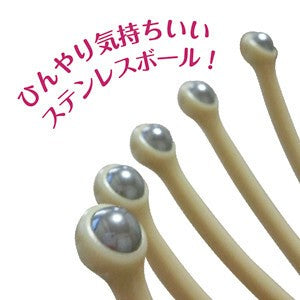 日本製 滿天社 Head Spa 頭皮按摩器 | 不鏽鋼滾珠 放鬆頭皮 穴道按摩 五爪手部設計