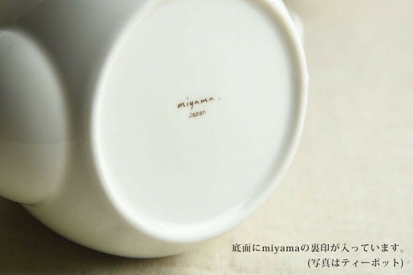 日本製 美濃燒 Miyama 深山 bico 焦糖奶油茶壺 | 含濾茶網 咖啡壺 茶壺