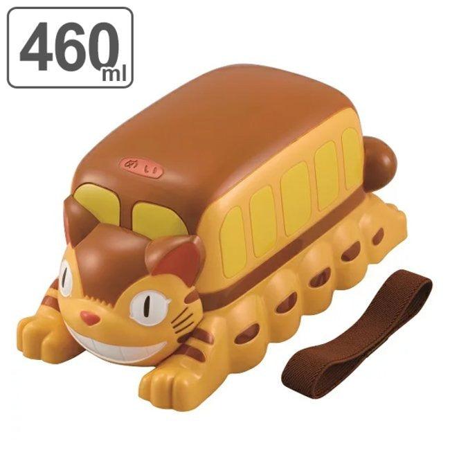 日本 龍貓巴士立體便當盒|460ml 雙層 分隔 - 富士通販