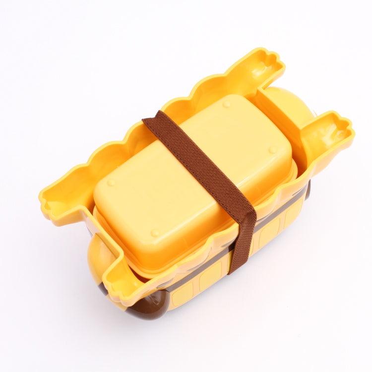 日本 龍貓巴士立體便當盒|460ml 雙層 分隔 - 富士通販