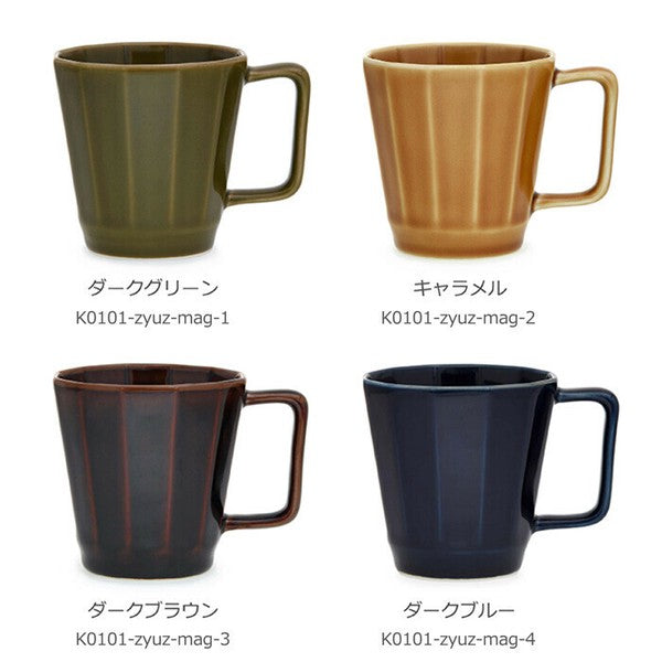 日本製 波佐見燒 重山陶器 12邊形馬克杯 | 茶杯 水杯 咖啡杯