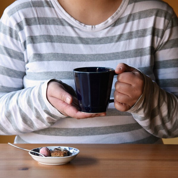 日本製 波佐見燒 重山陶器 12邊形馬克杯 | 茶杯 水杯 咖啡杯