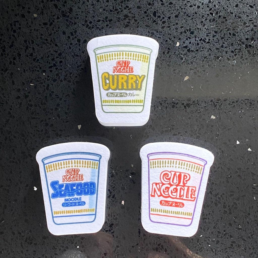 日清杯麵50週年紀念限量商品 科技海綿3入|魔力擦 清潔海綿 造型海棉 - 富士通販