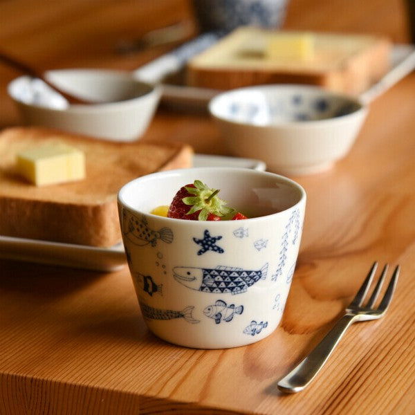 日本製 natural69 波佐見燒 cocomarine 豬口杯 | 日式茶杯 茶碗蒸碗 沙拉碗