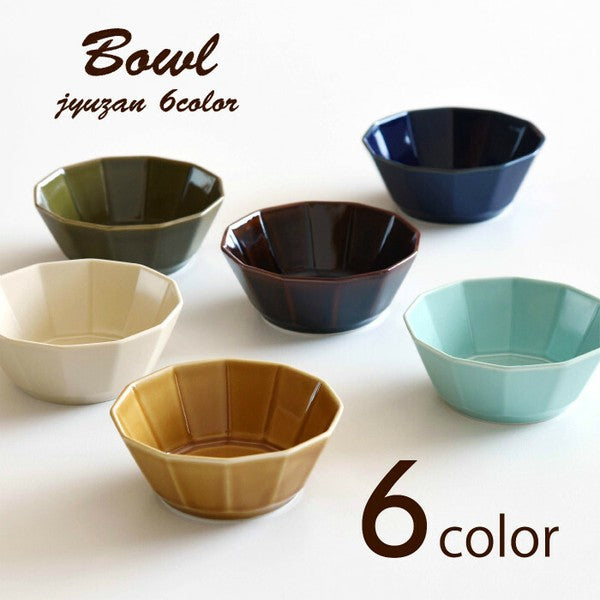 日本製 波佐見燒 重山陶器 12邊形碗 | 飯碗 湯碗 小菜碗 沙拉碗