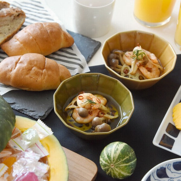 日本製 波佐見燒 重山陶器 12邊形碗 | 飯碗 湯碗 小菜碗 沙拉碗