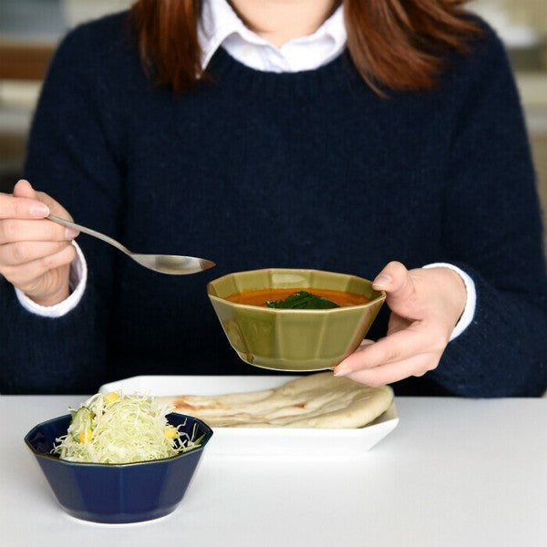 日本製 波佐見燒 重山陶器 12邊形碗 | 飯碗 湯碗 小菜碗 沙拉碗