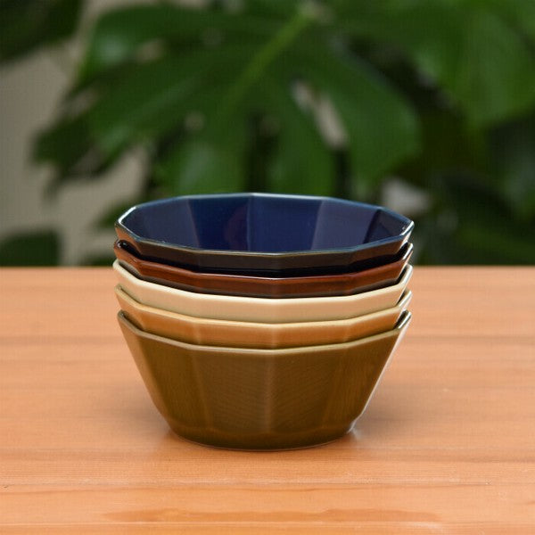 日本製 波佐見燒 重山陶器 12邊形碗 | 飯碗 湯碗 小菜碗 沙拉碗