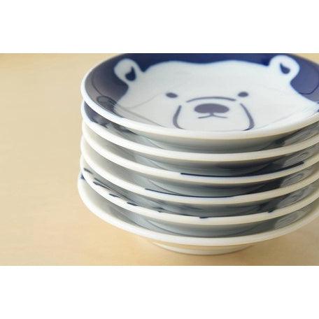 日本製 美濃燒 小菜盤6入禮盒組|小碟子 小菜碟 醬料碟 調味碟 - 富士通販