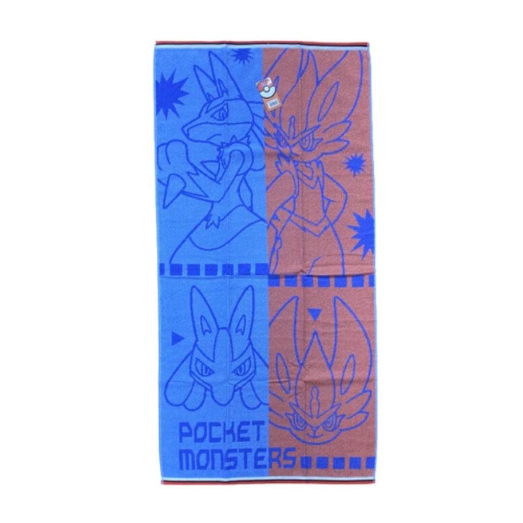 兒童寶可夢浴巾| 60x120cm 皮卡丘 伊布 卡比獸 路卡利歐 波加曼 - 富士通販