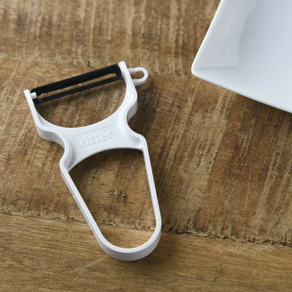 德國製 ritter 黑刃碳鋼削皮刀 | 極輕量 鋒利耐用 多功能削皮刀