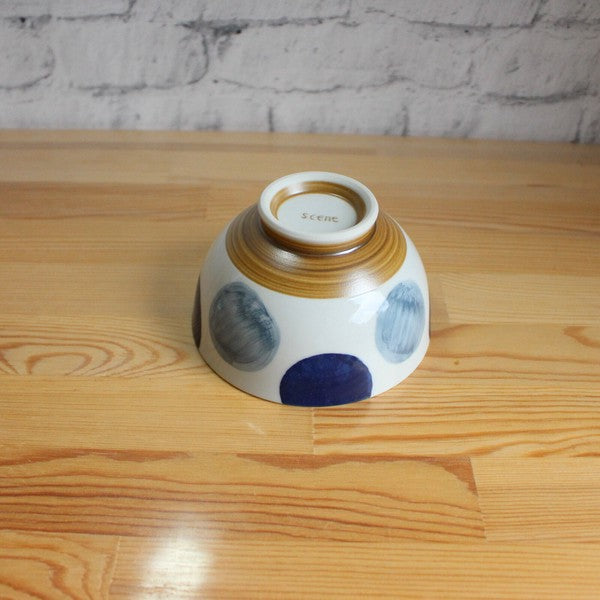 日本製 波佐見燒 圓點陶瓷飯碗 | 丸紋 陶瓷碗 飯碗 小碗 茶碗 日式碗 兩色