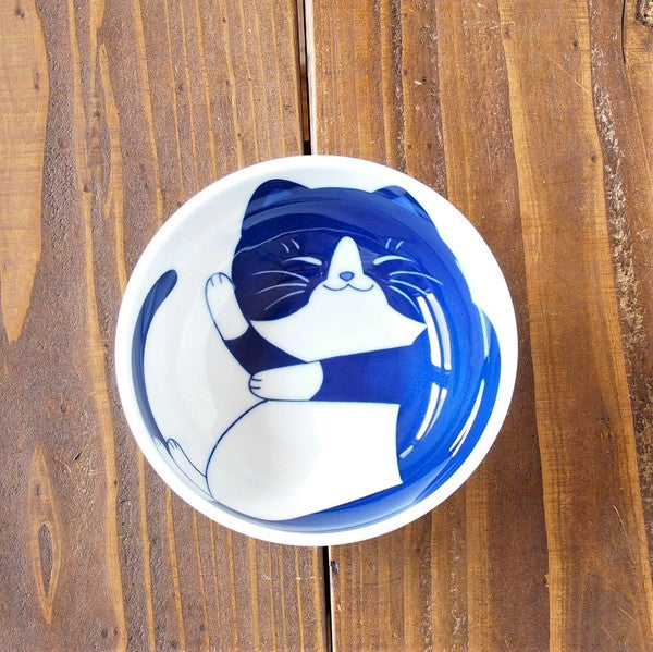 日本製 美濃燒貓咪輕量12cm小碗 | 4吋碗 輕量碗 日式碗 飯碗 小碗