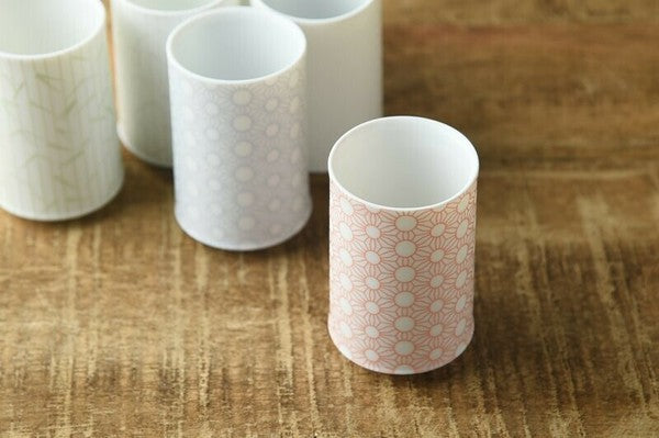 日本製 美濃燒 Miyama 深山 suuun 丸紋清酒杯 | 一口杯 小酒杯 清酒杯