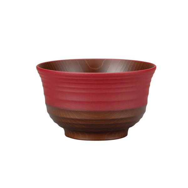 日本製 傳統色木紋樹脂丼 | 露營 野餐 日式飯碗 輕量碗 可微波爐 可機洗