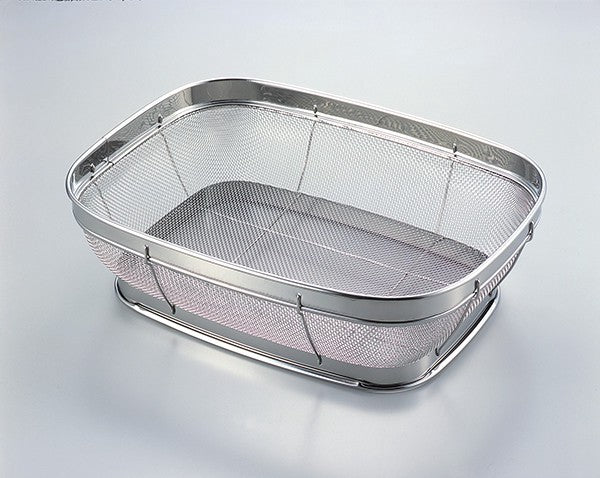 日本製 不銹鋼 廚房洗菜藍 | 瀝水藍 備料盤