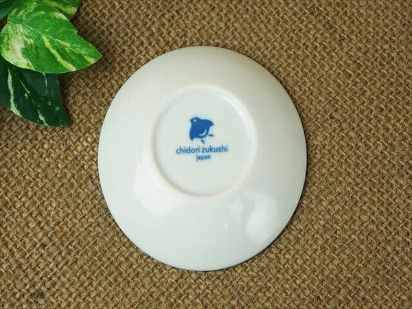 日本製 富士千鳥 Chidori 美濃燒圓形小碟 | 陶瓷碟 醬料碟