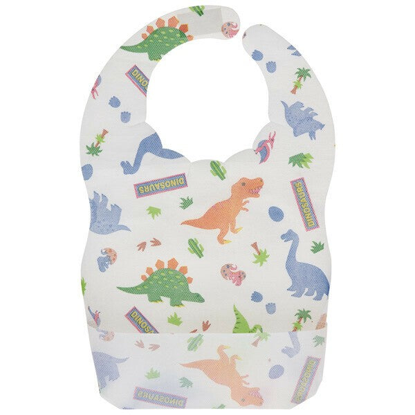 日本 Skater 拋棄式嬰兒圍兜10入 | 一次性圍兜 免洗圍兜 巧虎圍兜 恐龍 維尼