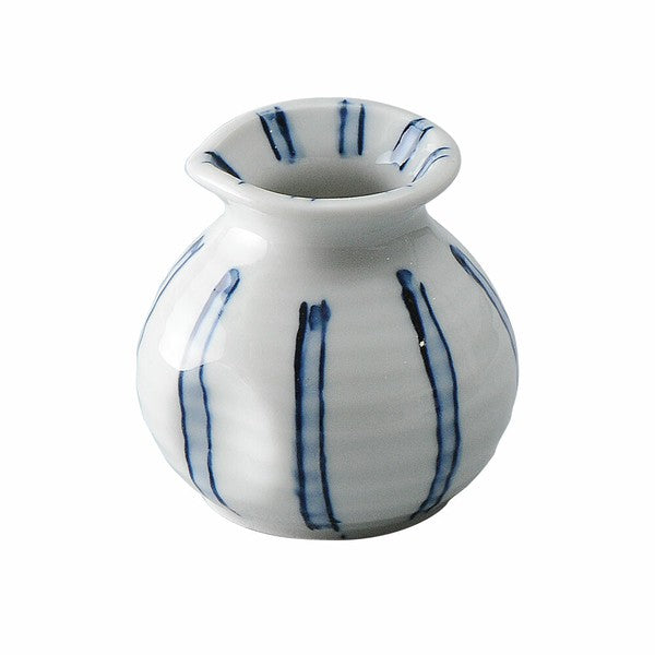 【美濃燒】日本製 170ml 十草紋清酒壺 | 陶器酒壺 日式料理