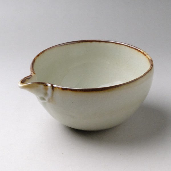 日本製 片口抹茶碗|釉色抹茶碗 手沖茶器 泡茶碗 陶器