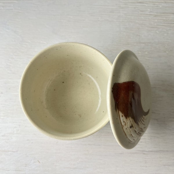 日本製 250ml 陶瓷茶碗蒸杯附蓋|日系質感蒸碗 和食器 居家餐桌 日常料理